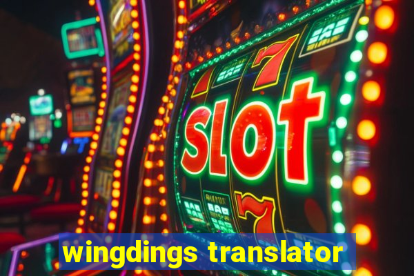 wingdings translator